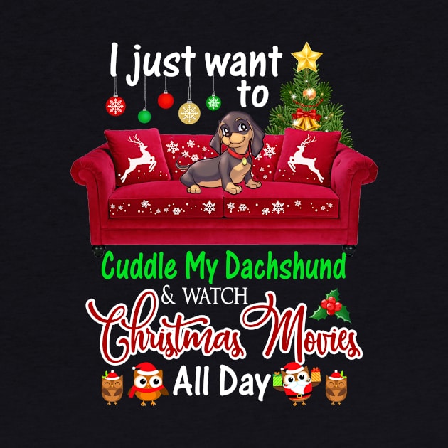 I Want To Cuddle My Dachshund _ Watch Christmas Movies by Dunnhlpp